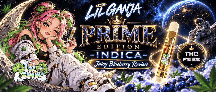 レビュー：LIL GANJA PRIME Edition INDICA Juicy Blueberry